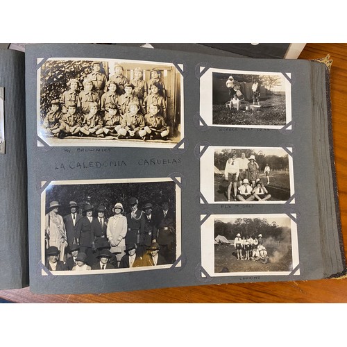 206 - A quantity of antique photograph albums  -