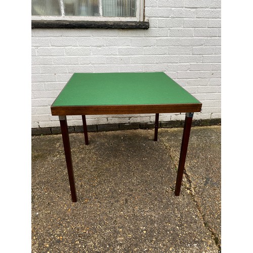 381 - A folding games table -