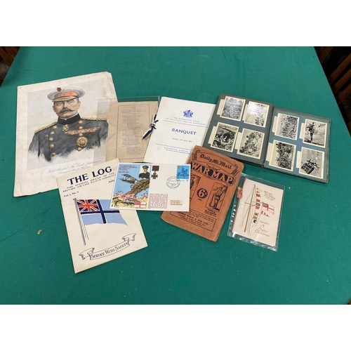 140 - Ephemera: a quantity of items, including aviation interest -