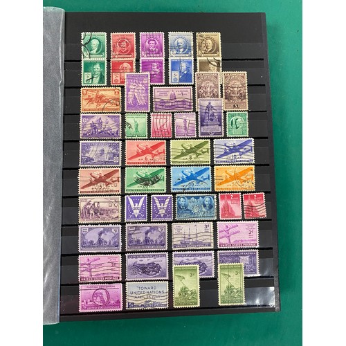 147 - Stamps: USA collection, 1861-2000's, 2,750 stamps, no duplicates, no wallpaper -