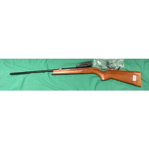 312 - A BSA model Merlin .177 under lever air rifle, a/f -