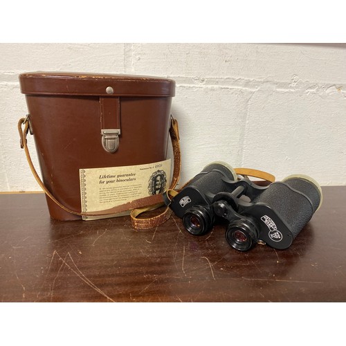 187 - A cased pair of Carl Zeiss Jena binoculars -