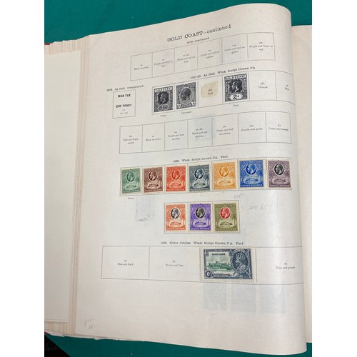 197 - Stamps: mint Colonial collection in New Ideal Album, selected countries including useful Cook Island... 