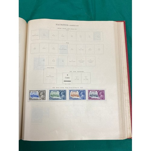 197 - Stamps: mint Colonial collection in New Ideal Album, selected countries including useful Cook Island... 