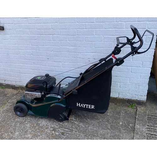 398 - A Hayter Harrier 41 lawn mower -