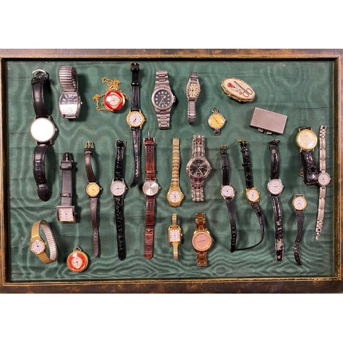 13 - A quantity of wristwatches -