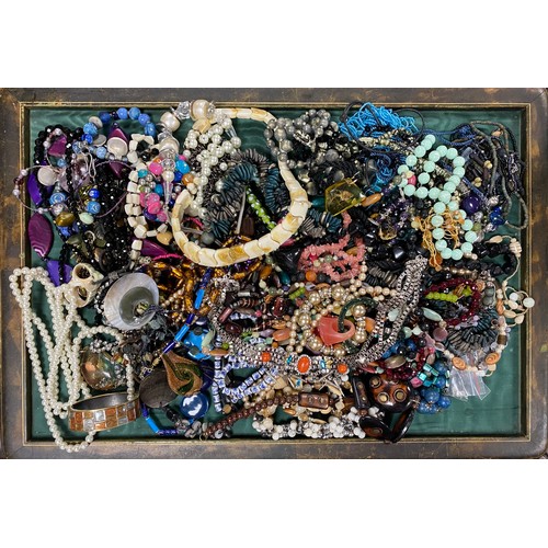 56 - A quantity of costume jewellery -