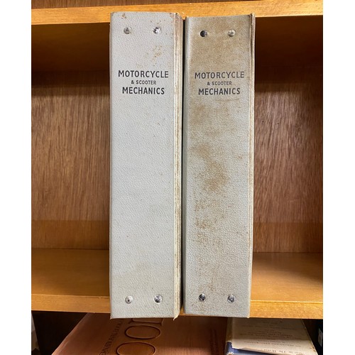 199A - Two bound volumes of Motorcycle and Scooter Mechanics -