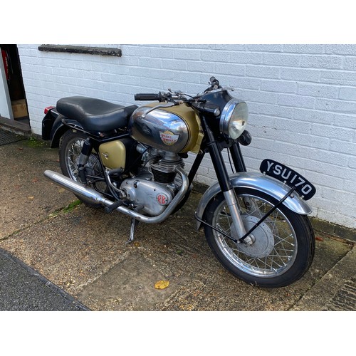 Royal Enfield 'Crusader' 250cc motorcycle YSU 170, 1961 (1990)
