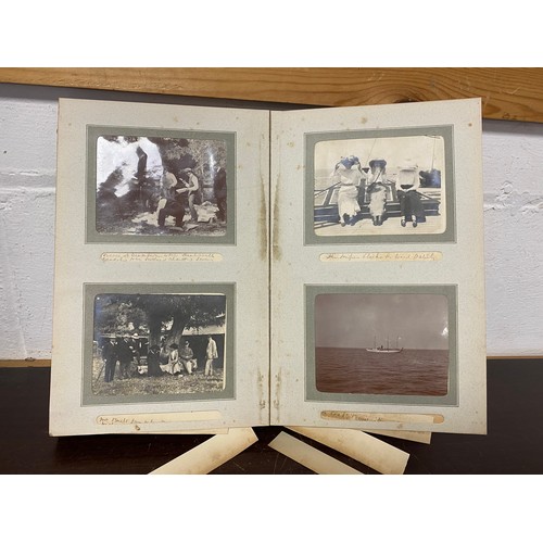 203 - An interesting early 20th Century photograph album, relating to India, Australia, and New Zealand, i... 