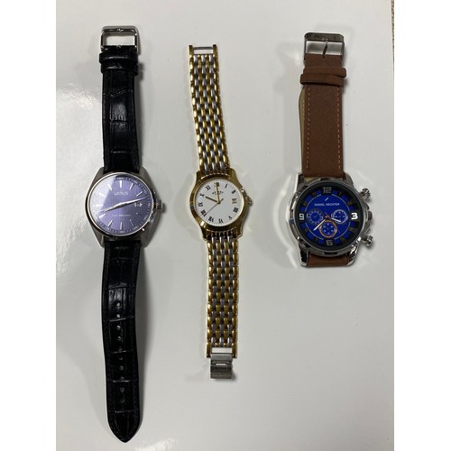 4 - A gent's Rotary wristwatch, together with two other watches -