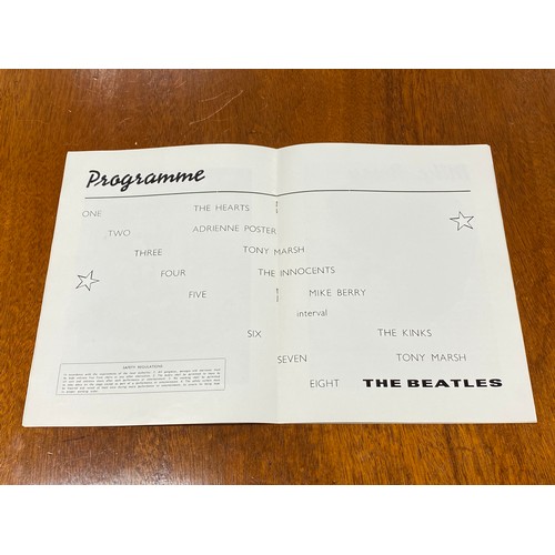 251 - Of Beatles interest:  A 1964 programme for The Beatles at the Gaumont, Bournemouth, 2nd August 1964 ... 