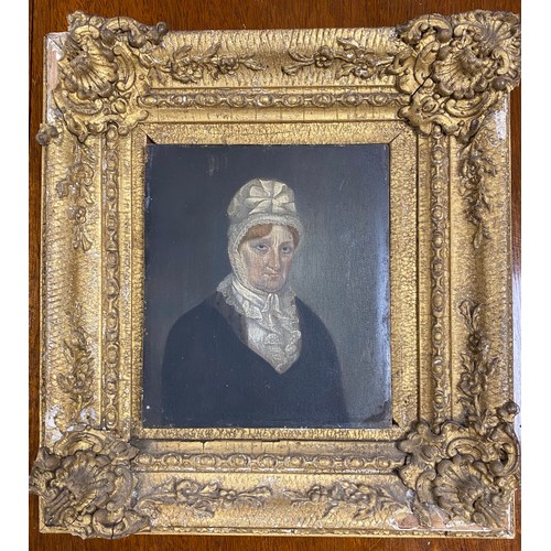 179 - 18th Century School
Portrait of a lady
Oil on panel -