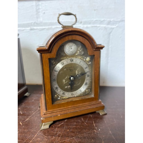 371 - A Garrads Co retailed Elliots mantel clock -