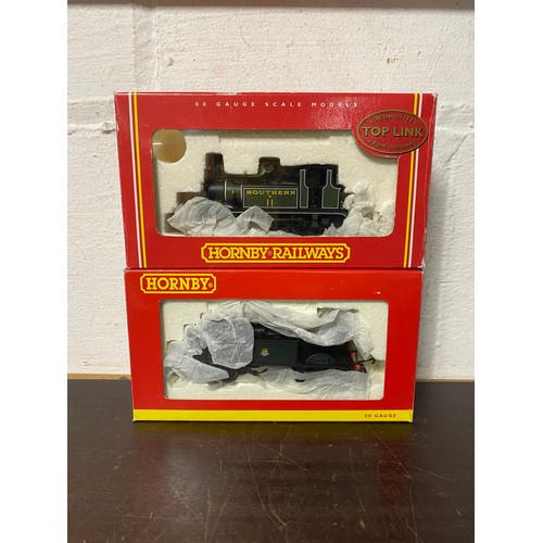 306 - A Hornby 00 gauge BR Early 0-4-27 class loco, together with a Hornby Southern Terrier loco -