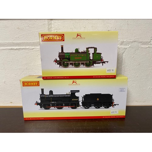 307 - A Hornby 00 gauge loco Early BR class JL5, together with a Hornby 00 gauge B R Terrier Carisbrooke N... 