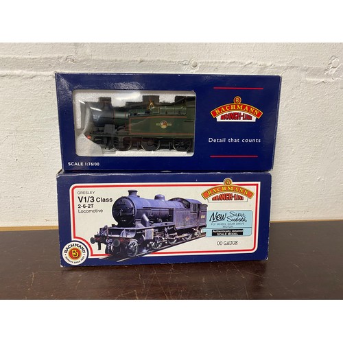 309 - A Bachmann Gresley V1/3 class 2-6-2T loco, together with a Bachmann class 56XX tank loco -