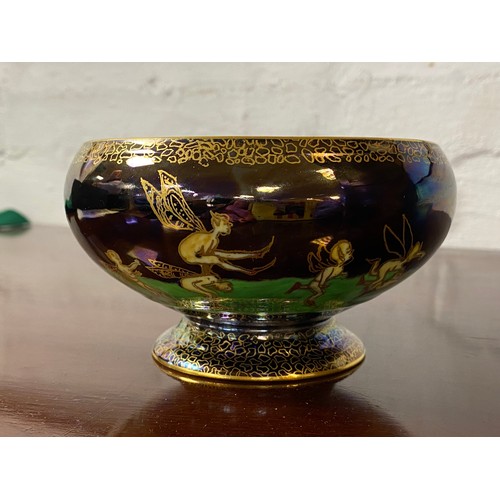 159 - A Wedgwood 'Fairyland Lustre' bowl, designed by Daisy Makeig-Jones decorated in the 'Leapfrogging El... 