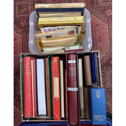 216 - A mixed collector's lot, to include stamps, coins, FDCs, photographs and other ephemera -