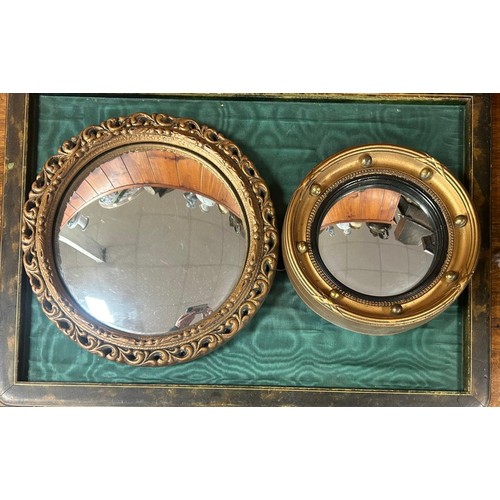 416A - Two convex wall mirrors -