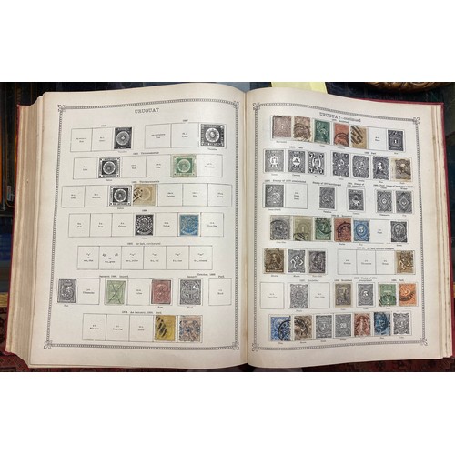 225 - Stamps: A GB and world collection in five albums and folders (5) -