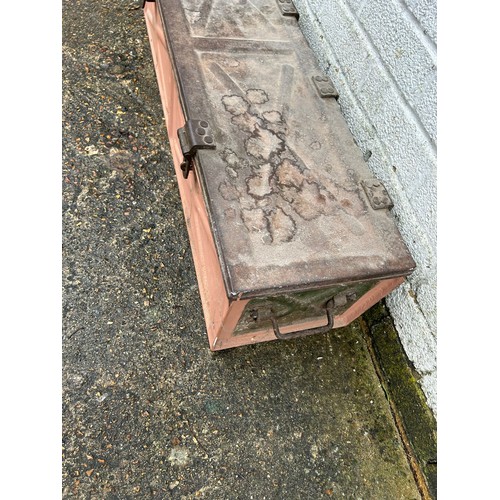 353 - A vintage ammunition box -