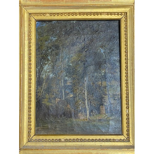 116 - 19th Century School
Woodland scene
oil on canvas, apparently unsigned -