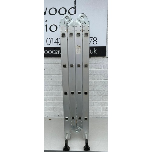 388 - A four part multi purpose ladder and another-