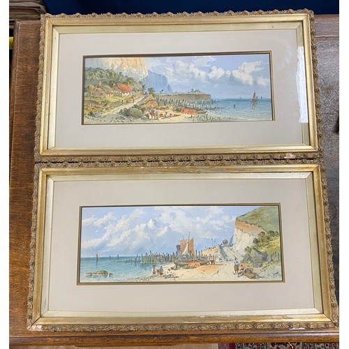 C J Knox
Pair of coastal scenes
signed, watercolour