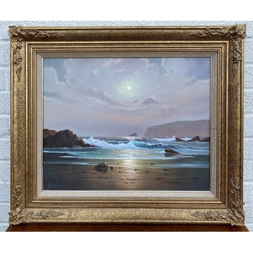 Peter Cosslett, 1927-2012
Coastal Scene
oil on canvas, signed -