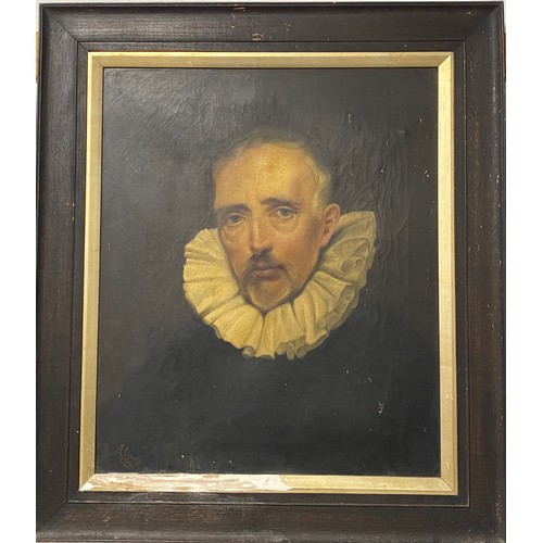 285 - A Viney, After Sir Anthony Van Dyke
Portrait of Cornelius van der Geest
signed and titled, dated 190... 