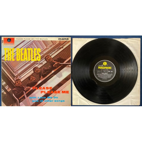 387 - Of Beatles Interest: six albums to include, Please Please Me matrix no:  XEX 421-1N (4th Press), Wit... 