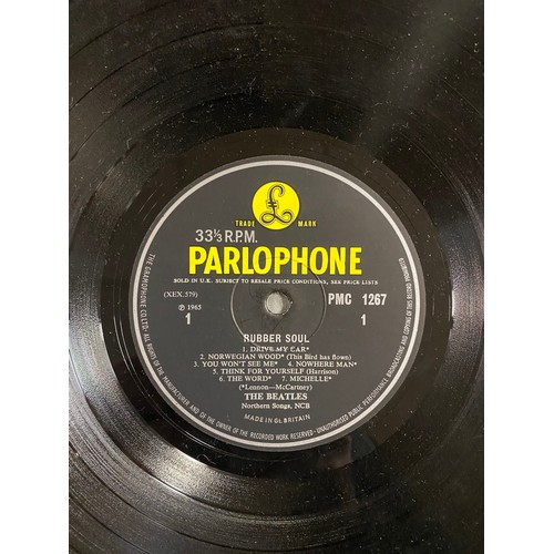 387 - Of Beatles Interest: six albums to include, Please Please Me matrix no:  XEX 421-1N (4th Press), Wit... 