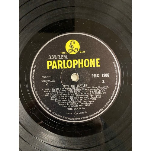 387 - Of Beatles Interest: six albums to include, Please Please Me matrix no:  XEX 421-1N (4th Press), Wit... 