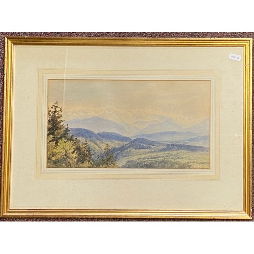 271 - Attributed to Edmund Morison Wimperis
Mountain landscape
watercolour -