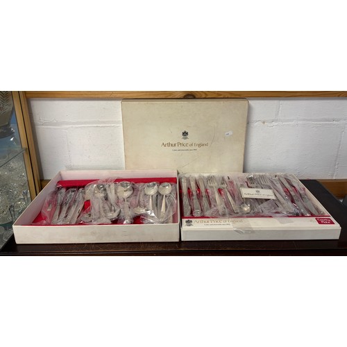 52 - An Arthur Price 'County Plate' canteen of cutlery and other plated wares -