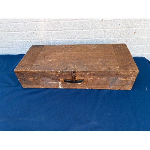 A tool box and contents -