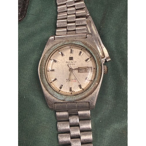34 - A quantity of wristwatches, to include Tissot and Seiko -
