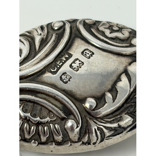 6 - A late Victorian silver handled and mother-of-pearl letter opener, Birmingham 1900 -