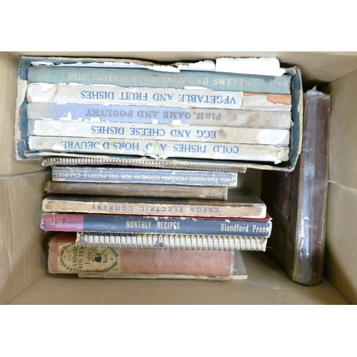 912 - A collection of Good Household & Cooking Theme Books(2 trays):