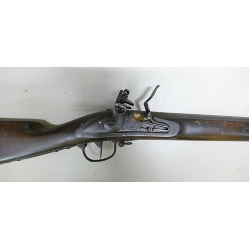 1063 - 20th Century French Charleville Filtlock Military Musket: