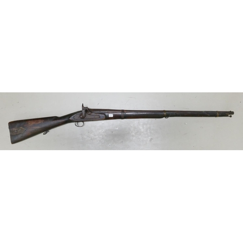 1065 - Colonial 3 Band Percussion Musket: circa 1860