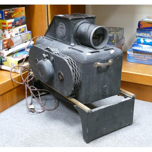 663 - Epidiascope Rare Model C Baker London Early Electrical Projector: on stand