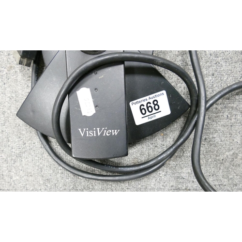 668 - Visiview Digital Camera / Microscope: with scart leads