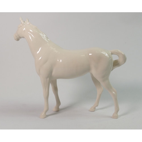 228d - Beswick Opaque Swish Tail Horse 1182: