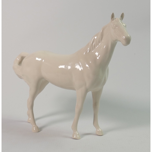 228d - Beswick Opaque Swish Tail Horse 1182: