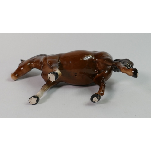 228f - Beswick Brown Walking Pony 1516: