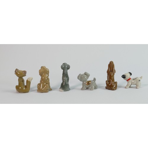 129 - A collection of Walt Disney Whimsies: Including Sgt Tibbs, Rolly, Scamp, Boris etc. (6)