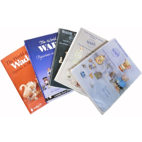 149 - A collection of Wade pottery illustrated books: Including The World of Wade volume 1 & 2, World of W... 