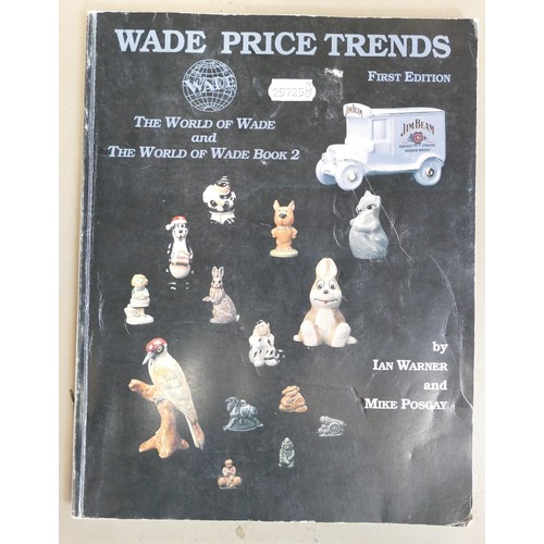 149 - A collection of Wade pottery illustrated books: Including The World of Wade volume 1 & 2, World of W... 